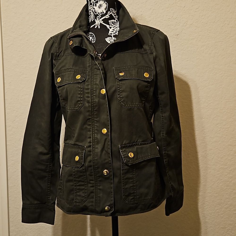 J.CREW Fit & Relaxed Boyfriend Field Jacket Size Small EUC - Picture 2 of 11